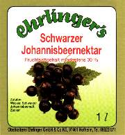 Obstkelterei Ehrlinger Schwarzer Johannisbeernektar